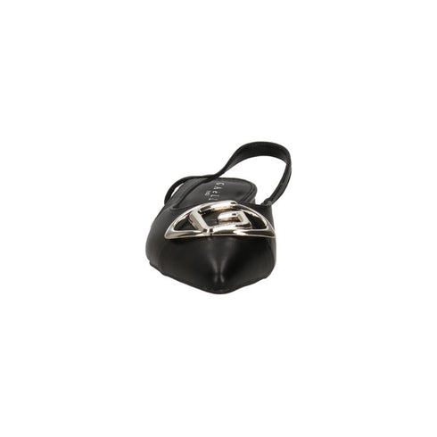 Gaelle Sandalo Sandalo Donna a punta con placca logo 36 P25 - GAELLEGACAW01419 - NERO - 36 - Francavilla Moda